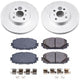 Power Stop 12-18 Toyota Yaris Front Z17 Evolution Geomet Coated Brake Kit