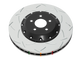 DBA 08-15 Mitsubishi Lancer Evo X T3 5000 Series Front Slotted Rotor w/NAS Nuts