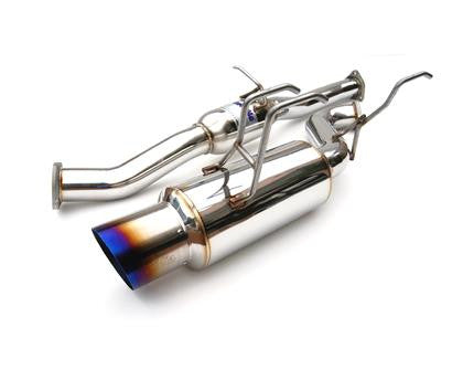 Invidia 08+ Subaru WRX/STI 4dr N1 Twin Outlet Single Layer Tip SS Cat-Back Exhaust