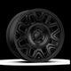 Fifteen52 Wander MX 17x8 5x108 38mm ET 63.4 Center Bore Asphalt Black Wheel