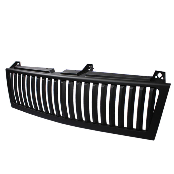 xTune Chevy Silverado 1500/2500/3500 99-02 Vertical Front Grille Black GRI-SP-CS99-CT-V-BK