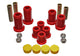 Energy Suspension 98-99 Tahoe/Yukon/Denali / 98-95 K5 Blazer 4WD Red Front End C/A Bushing Set