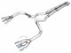 AWE 2024 Ford Mustang Dark Horse S650 RWD Track Edition Catback Exhaust w/ Quad Chrome Silver Tips