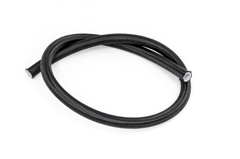 DeatschWerks 8AN Black Nylon Braided PTFE Hose 3 Feet