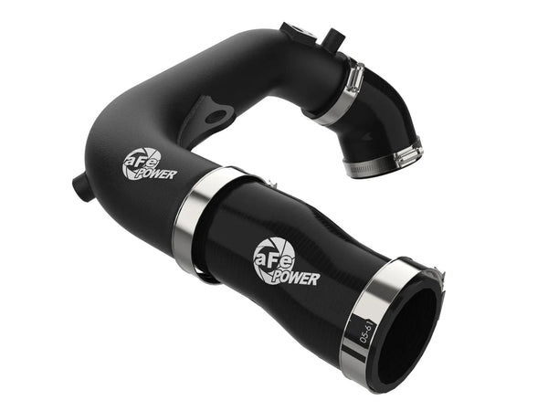 aFe 2024+ Jeep Wrangler JL L4-2.0L (t) BladeRunner 2-1/2in Aluminum Hot Charge Pipe - Red