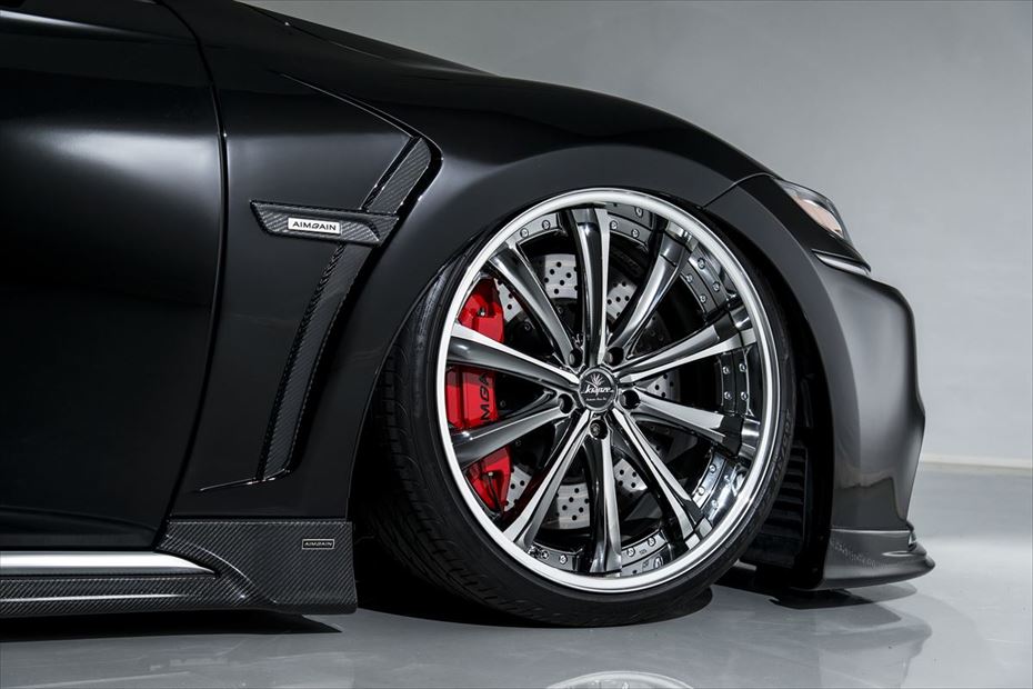 Aimgain VIP EXE LEXUS LS500 F-Sport 18-20 Front Ducted Fenders L+R (Carbon/FRP)