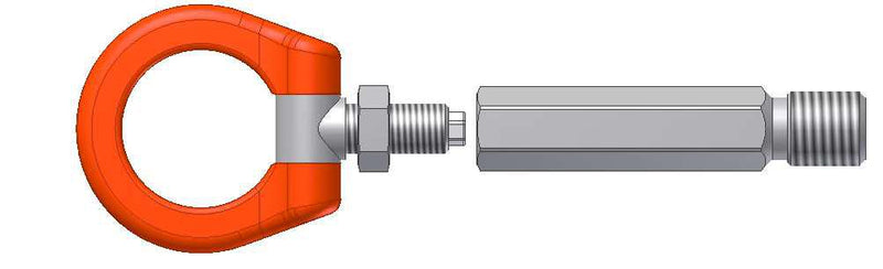 Cusco Steel Folding Swivel Joint Tow - Mazda MX-5 Miata/RX-8
