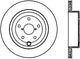 StopTech 08-16 Subaru Impreza WRX STI Left Rear Slotted Cyro Brake Rotor