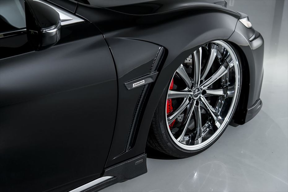 Aimgain VIP EXE LEXUS LS500 F-Sport 18-20 Front Ducted Fenders L+R (Carbon/FRP)