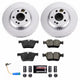 Power Stop 2018 Mercedes-Benz C350e Rear Z23 Evolution Sport Coated Brake Kit