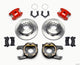 Wilwood D154 P/S Park Brake Kit Red Mopar/Dana 2.36in Off w/Snap Ring Bearing