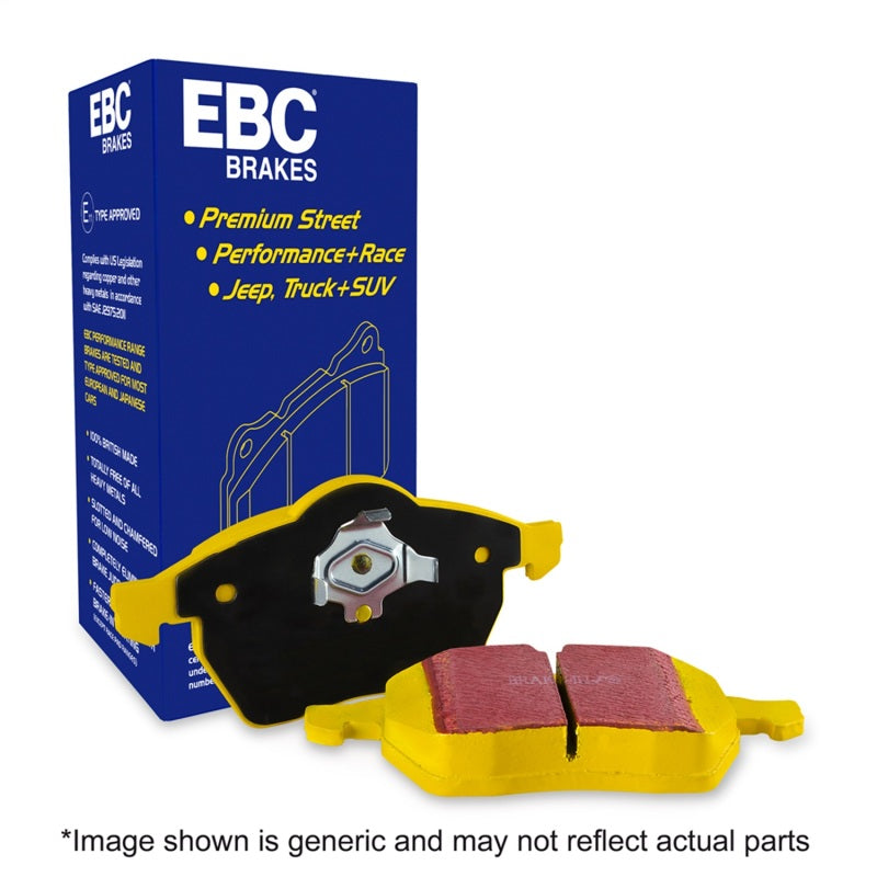 EBC 86-92 Toyota Corolla 1.6 Yellowstuff Rear Brake Pads