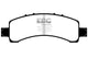 EBC 02 Cadillac Escalade 5.3 (Akebono rear caliper) Greenstuff Rear Brake Pads