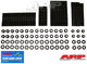 ARP SB Chevy, w/Bowtie alum and cast blck, undercut hsk