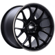 BBS CH-R 19x8 5x114.3 ET38 Satin Black Polished Rim Protector Wheel -82mm PFS/Clip Required