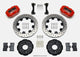 Wilwood Forged Dynalite Front Hat Kit 12.19in Drilled Red 02-06 Acura RSX-5 Lug