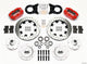 Wilwood Dynapro Dust-Boot Front Kit 12.19in Drill Red 1965-1969 Mustang Disc & Drum Spindle