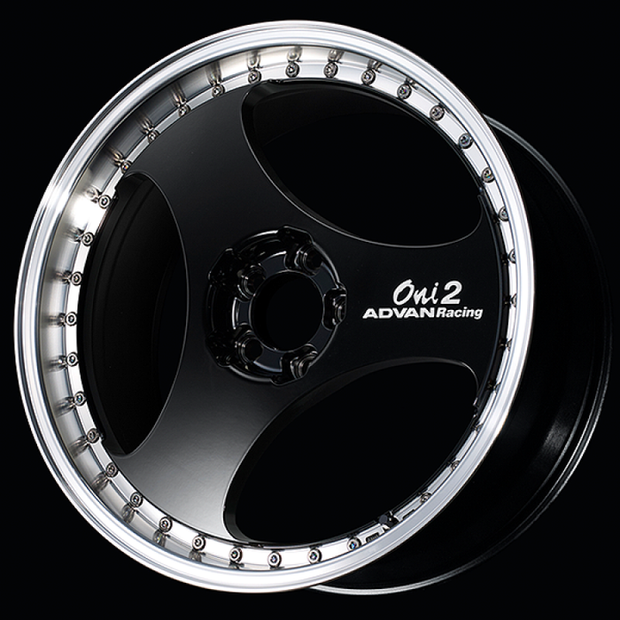 Advan ONI2 Progressive 20x9.0 / +39 Offset / 5x114.3 / 73mm Bore / Machining and Racing Gloss Black
