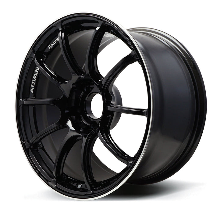 Advan RZII 19x10.0 +25 5-114.3 Racing Gloss Black Wheel