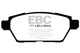 EBC 06-09 Ford Fusion 2.3 Greenstuff Rear Brake Pads