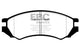 EBC 91-93 Nissan NX 2.0 (ABS) Ultimax2 Front Brake Pads