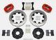 Wilwood Forged Dynalite Front Hat Kit 12.19in Drilled Red 94-01 Honda/Acura w/262mm Disc