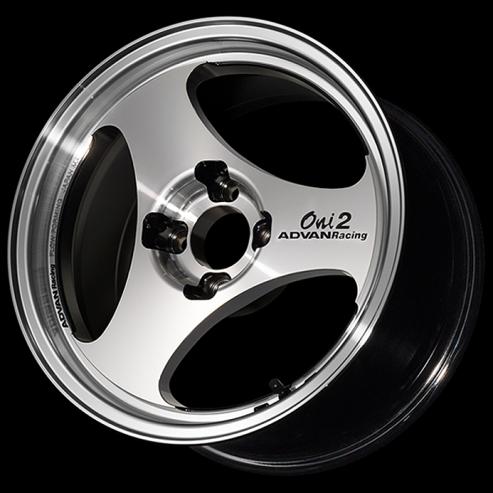 Advan ONI2 15x6.0 / +38 Offset / 4x100 / 63mm Bore / Machining and Diamond Cut