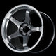 Advan GT Beyond 17x8.0 +45 5-114.3 Machined Hyper Platinum Black