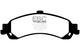 EBC 02 Cadillac Escalade 5.3 (PBR rear caliper) Ultimax2 Rear Brake Pads