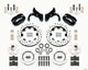 Wilwood Forged Dynalite Front Kit 12.19in Drilled 65-68 Chevy Impala -Drum Spindle