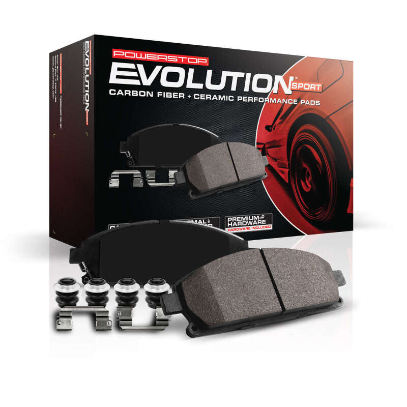 Power Stop 23-24 Chevrolet Corvette Rear Z23 Evo Sport Pad w/Hardware