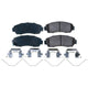 Power Stop 2021 Honda CR-V Front Z17 Evo Ceramic Brake Pads w/Hardware