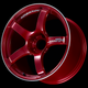 Advan TC4 16x6.5 / +37 Offset / 4x100 / 63mm Bore / Racing Candy Red and Ring