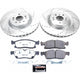 Power Stop 2016 Mercedes-Benz GLE300d Front Z36 Truck & Tow Brake Kit