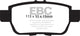 EBC 09-14 Acura TL 3.5 Ultimax2 Rear Brake Pads