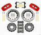 Wilwood AERO6 Front Hat Kit 14.00 Drilled Red 99-06 BMW E46
