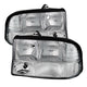 xTune Oldsmobile Bravada 98-01 Crystal Headlights Chrome HD-JH-GS1598-AM-C