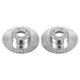 Power Stop 11-17 BMW X3 Rear Evolution Drilled & Slotted Rotors - Pair