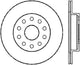 StopTech Sport Slotted (CRYO) 92-95 Toyota MR2 Turbo Rear Left Slotted Rotor