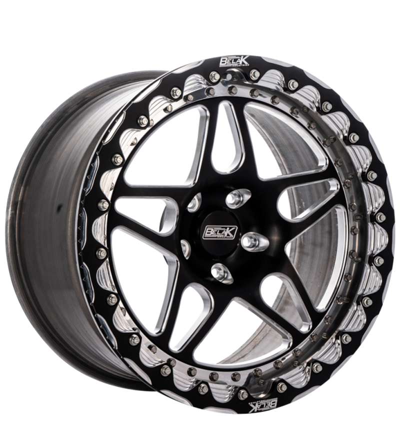 Belak GT500 Single Beadlock 18x12 / 8.75in BS / 5x114.3 BP / Series 3 Wheel