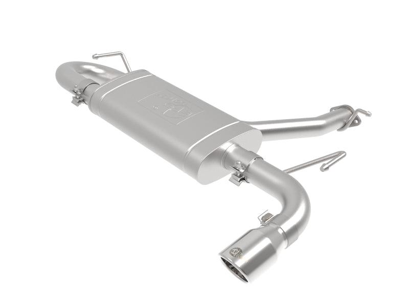 aFe Takeda 2.5in 304 SS Axle-Back Exhaust w/Polished Tips 18-22 Hyundai Kona L4-1.6L (t) AWD