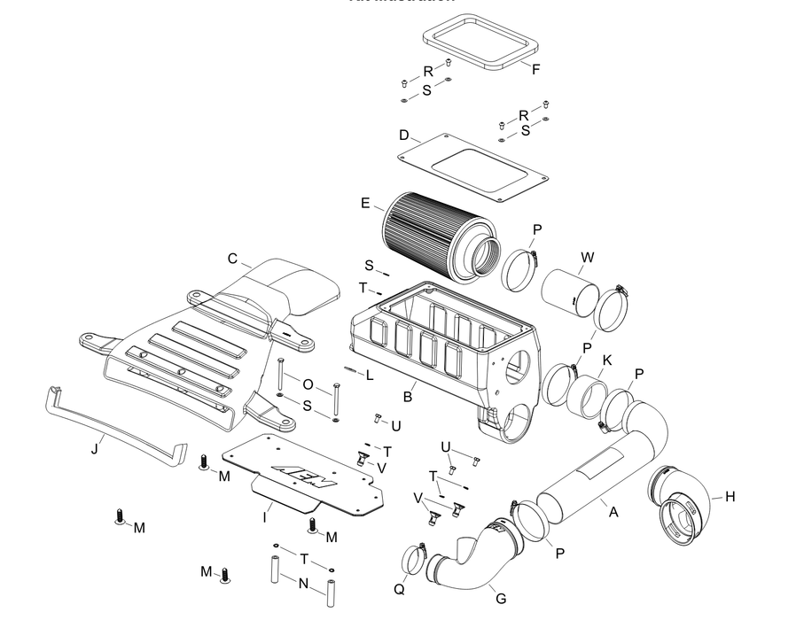 AEM Turbo Inlet Coupler Elbow (For Kit PN 21-719C)