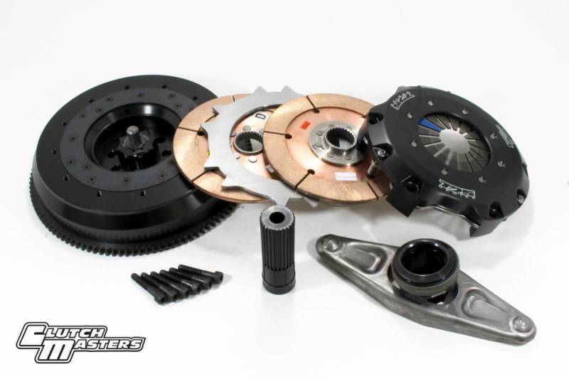 Clutch Masters 07-10 BMW 335 3.0L N54 Twin-Disc (Race) Clutch Kit w/ Aluminum Flywheel