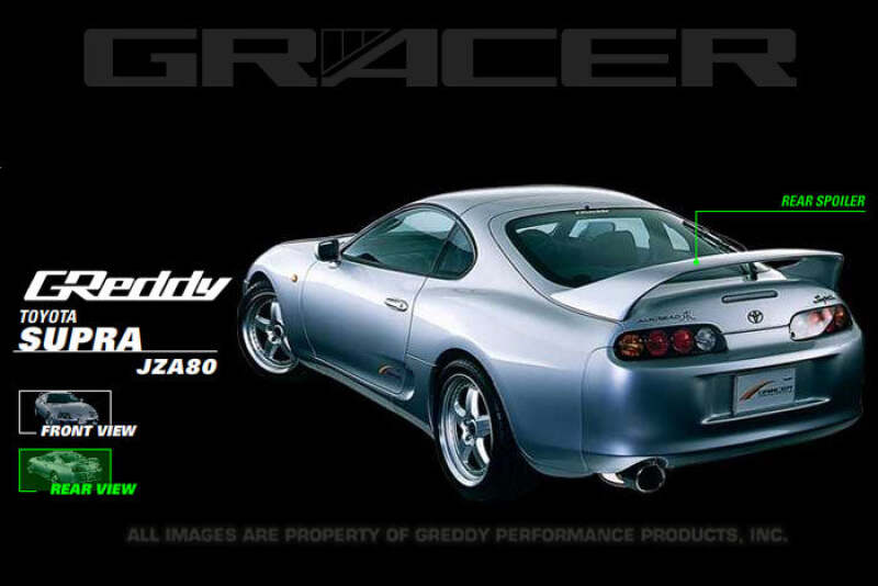 GReddy Aero 1993-1997 Toyota Supra JZA80 Rear Wing Spoiler