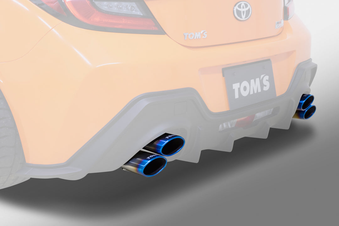 TOM'S Racing - Quad-Exit Axleback Exhaust for Toyota GR86 (2022+)