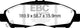EBC 2016+ Cadillac XT5 Ultimax2 Front Brake Pads