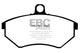 EBC 89-93 Volkswagen Corrado 1.8 Supercharged Ultimax2 Front Brake Pads