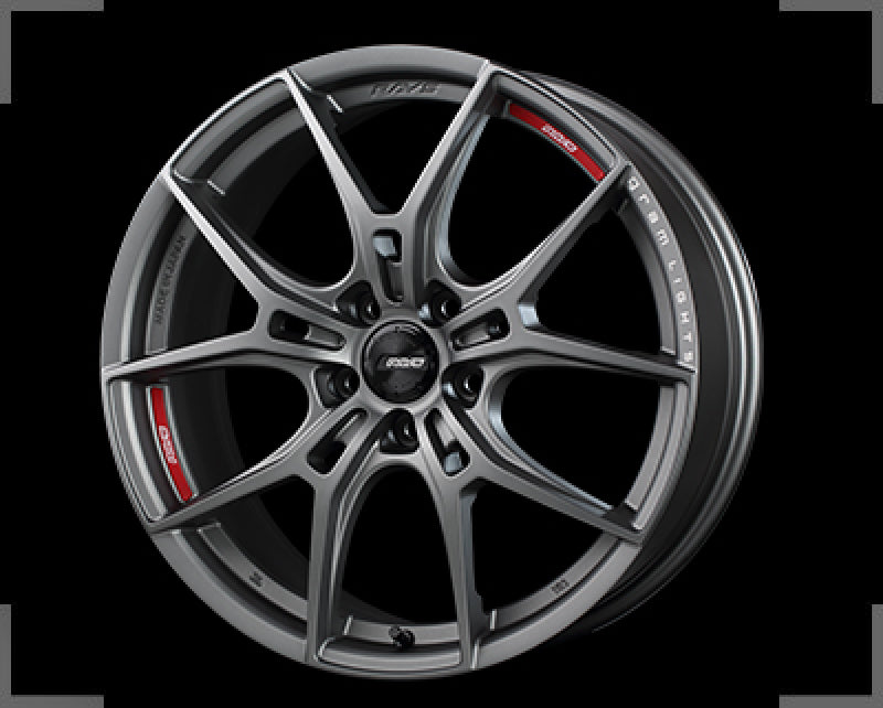 Gram Lights 57FXZ Overseas 20x10.5 +20 5x114.3 Matte Graphite w/Machining Wheel