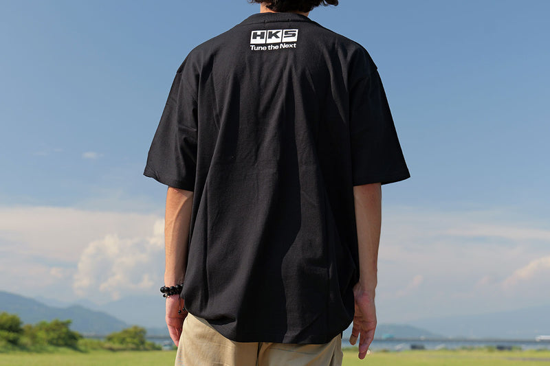 HKS T-SHIRT SUPER RACING v2 BLACK XXL
