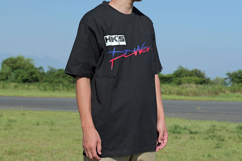 HKS T-SHIRT Powers BLACK L